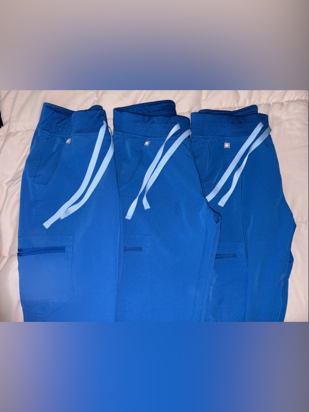 Royal Blue figs joggers Pants